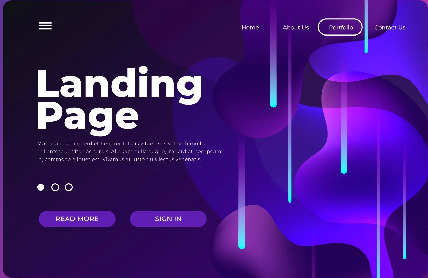 Web development project